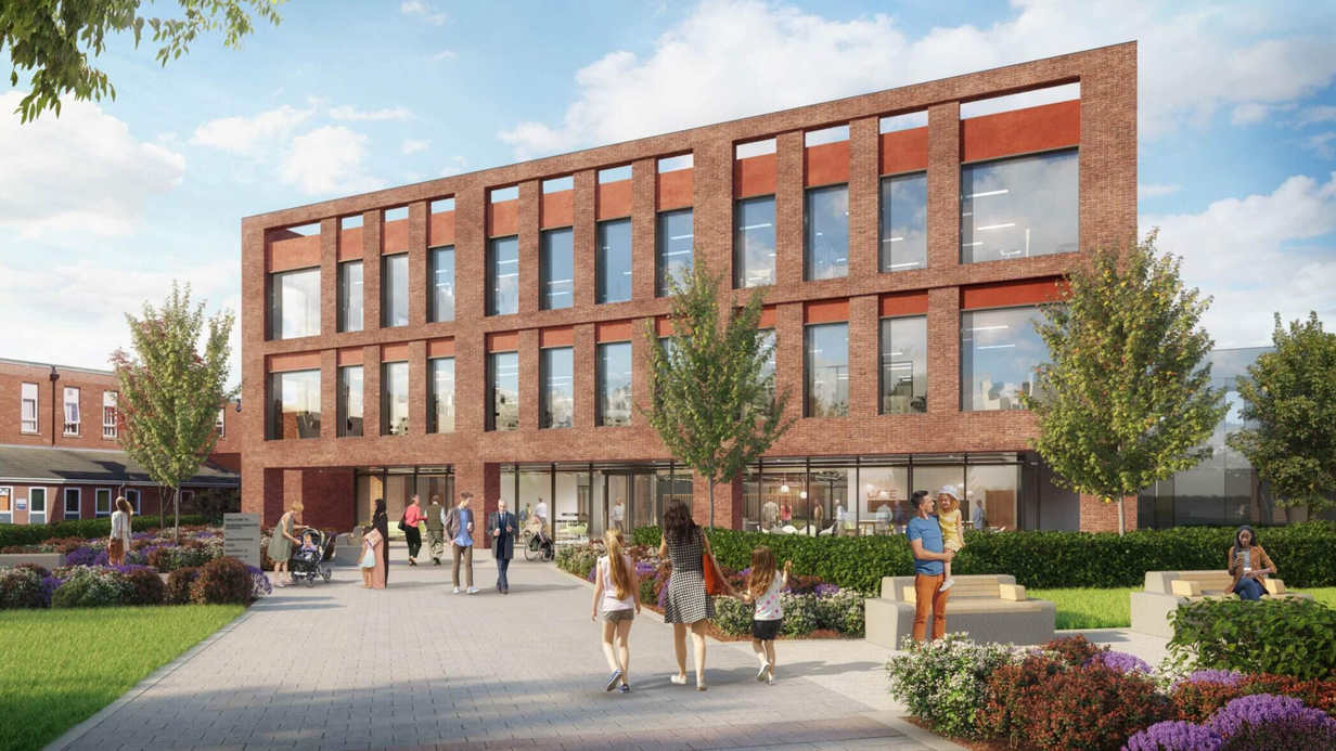 Monkwearmouth Hospital exterior