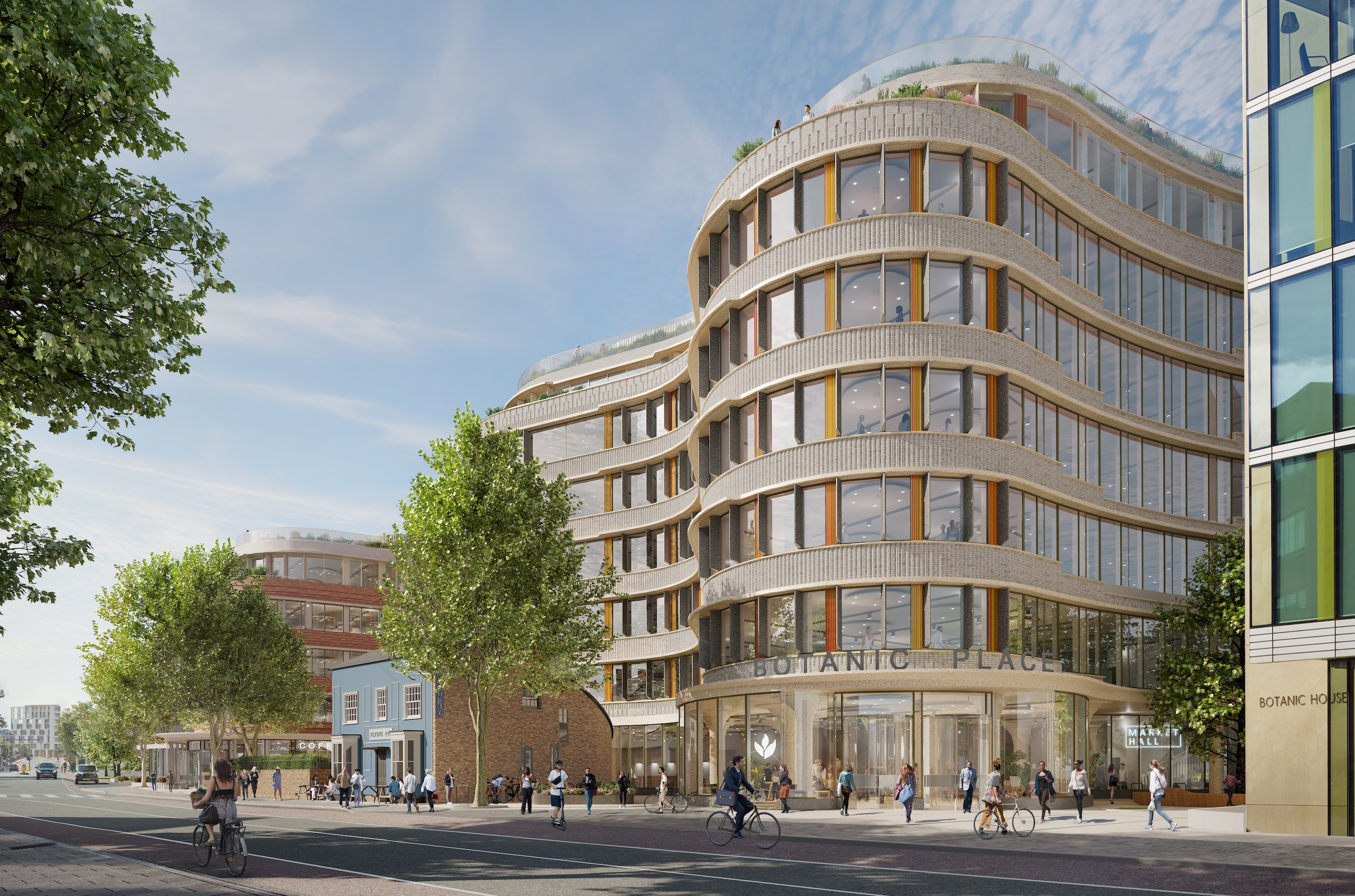 External CGI of Botanic Place