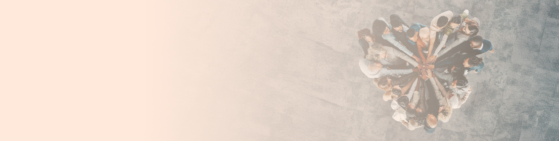 group of people holding hands